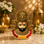 Premium Khatu Shyam Ji Murti | Hand-Painted Multicolor Shyam Baba Idol for Home & Pooja Room
