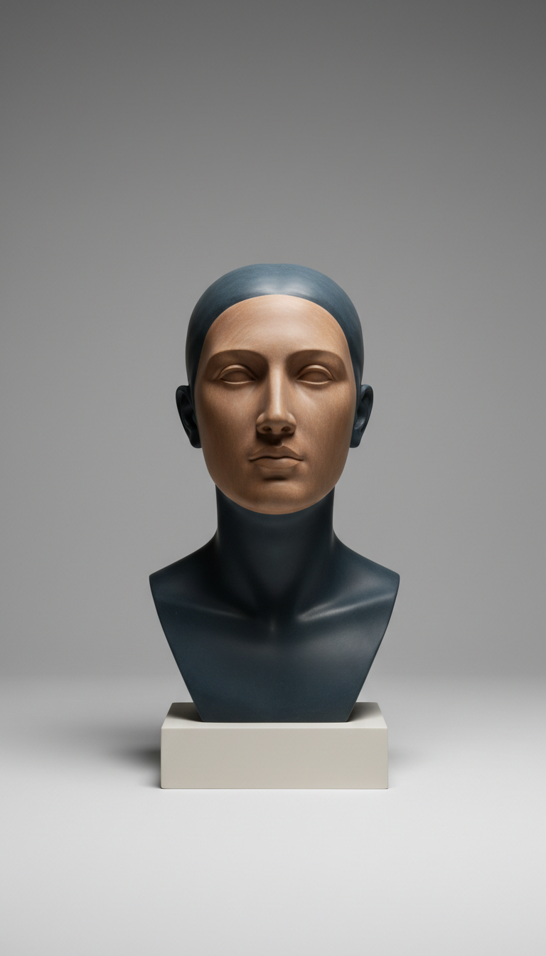 Artisan Bust Statue in Resin