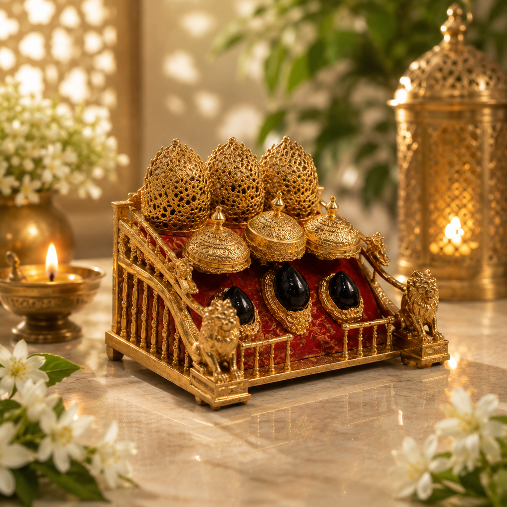 Maa Vaishno Devi Darbar | Premium Vaishno Mata Darbar for Home Temple & Pooja Room